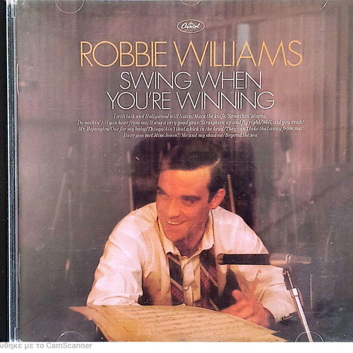 Robbie Williams Swing When You're Winning CD like new, jazz