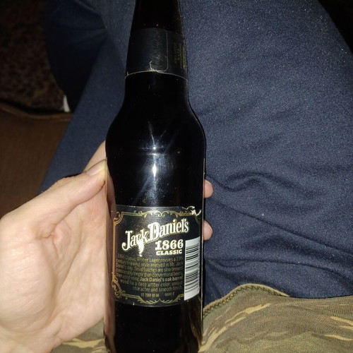 Jack Daniels 1866 beer bottle collectible like new