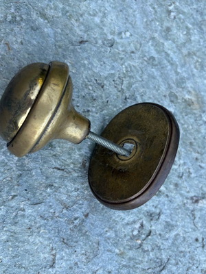 Bronze door handle used