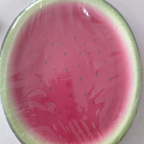 Watermelon paper plates and cups set