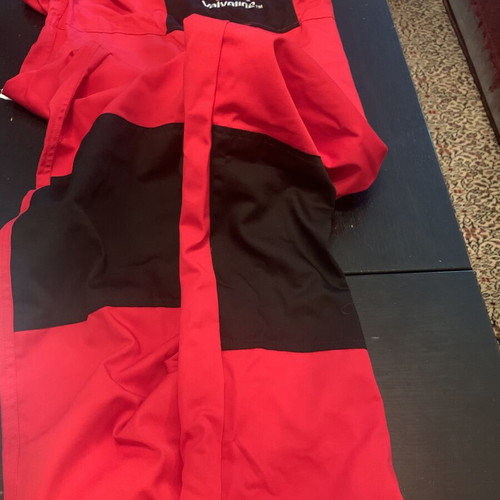 Valvoline work overall with suspenders and cap size XXL like new