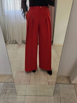 Marylay pants new, size M 38 10, red