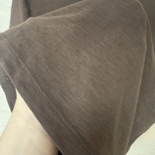 Zara choco brown cotton t-shirt size M like new