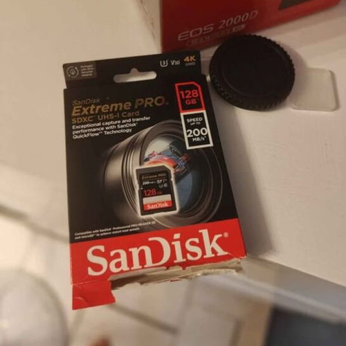 Canon EOS 2000D DSLR camera kit with EF-S 18-55mm lens