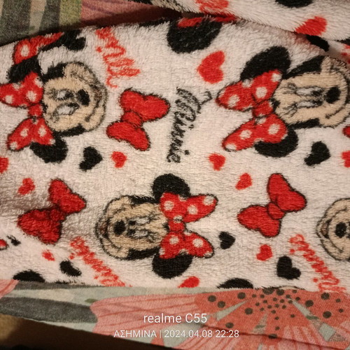 Minnie Pajamas 24/30 months like new