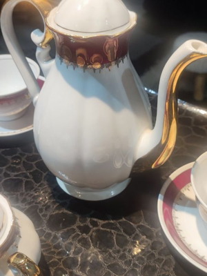 Tea set used, very nice dowry