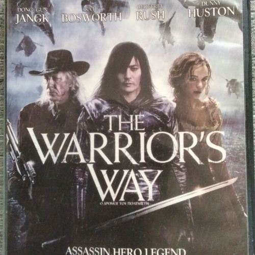 The Warrior's Way DVD used with Greek subtitles