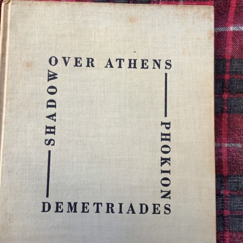 Graphic novel Shadow over Athens used, first edition 1946