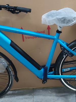 Hawk Bikes e-trekking ηλεκτρικό ποδήλατο trekking 28 ιντσών σε μπλε