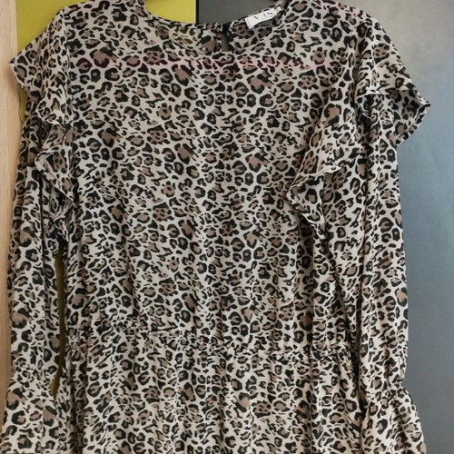 VRS women's dress animal print used, size M/L