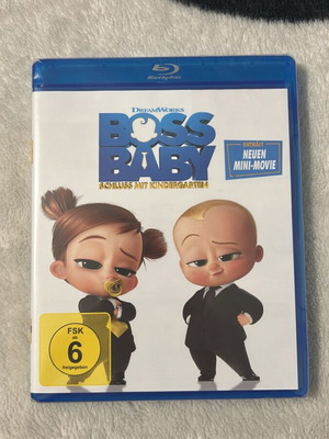 DreamWorks Boss Baby 2 Blu-ray new, dubbed