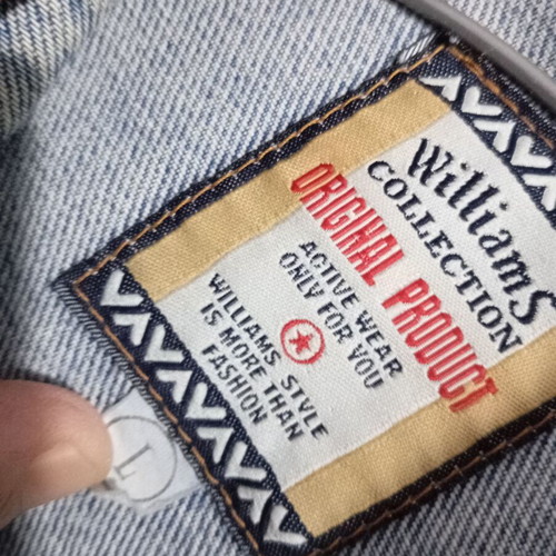 Williams jeans men's denim jacket