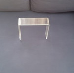 Plexiglass bridge stand, height 16 cm