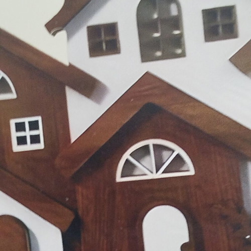 Key and towel wall hanger made of thin wood new