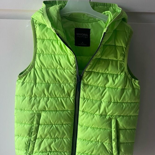 Mayoral sleeveless yellow fluorescent vest used, 6 years 116 cm
