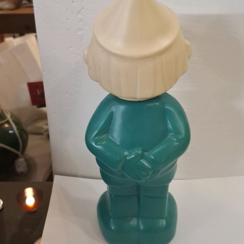 Vintage γερμανικό πλαστικό μπουκάλι σαμπουάν Pinocchio μεταχειρισμένο