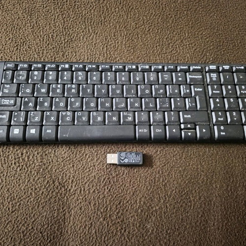 Logitech Wireless Keyboard K230 μεταχειρισμένο με ασύρματη σύνδεση 2.4 GHz