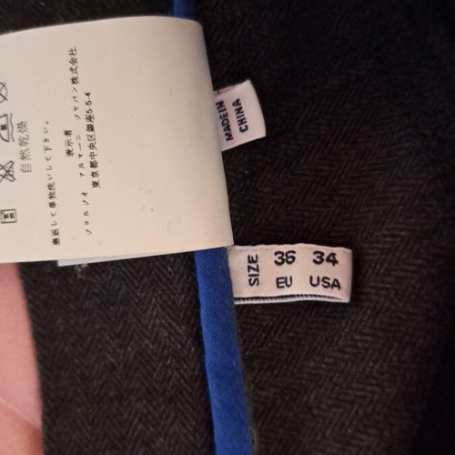 Armani Jeans men's winter pants like new, gray, warm, modern fit