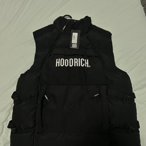 Hoodrich Astro V3 men's vest jacket black, new, size L