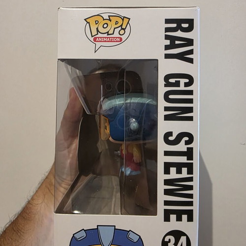Stewie Ray Gun Funko Pop vinyl figure like new