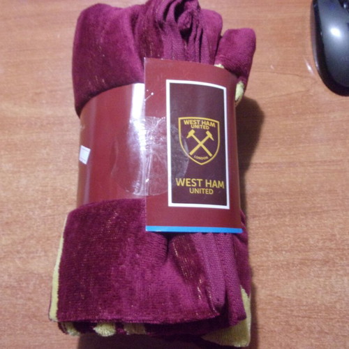 West Ham Luxury Towel official new, 100% cotton, 75x150 cm