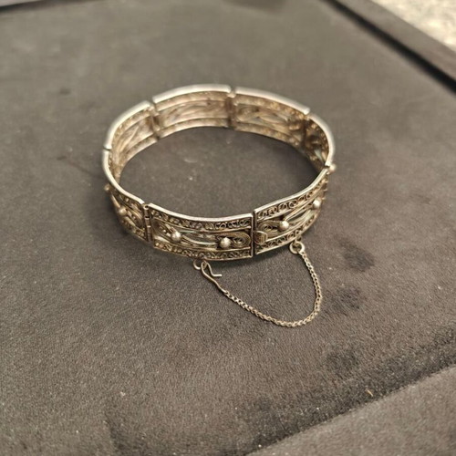 Silver bracelet, 22.35 g, 20 cm