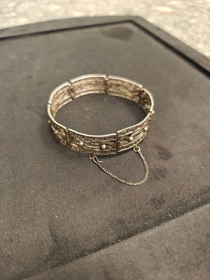 Silver bracelet, 22.35 g, 20 cm