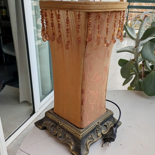 Bronze table lamp like new, height 0.30 m