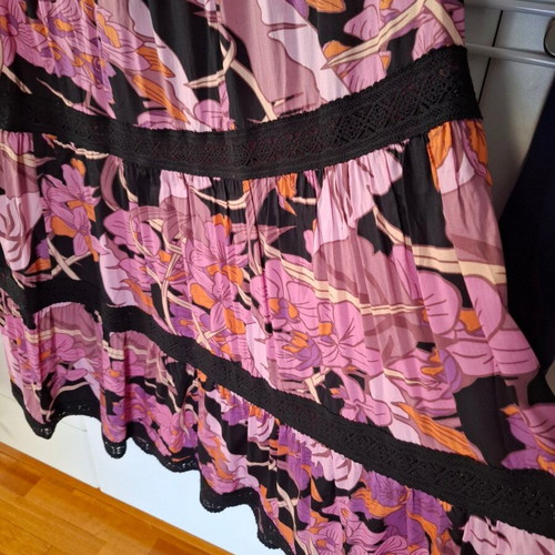 SugarFree Colorful Skirt L/XL New