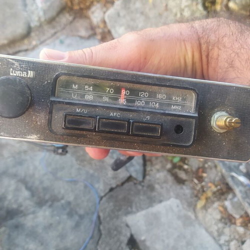 Japan Luma radio used, good condition