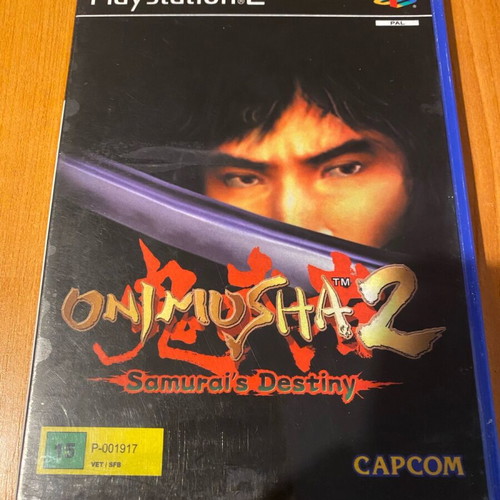 Onimusha 2: Samurai's Destiny used for PlayStation 2