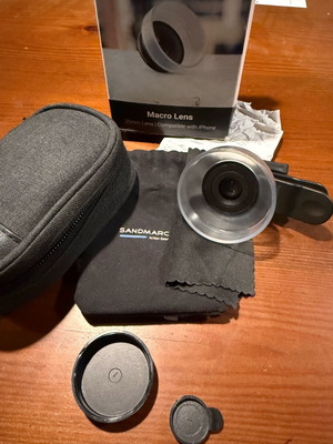 SANDMARC Macro Lens 25mm σαν καινούργιο, συμβατός με iPhone