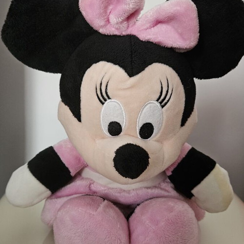 Minnie Mouse Disney plush 40 cm like new, pink dress