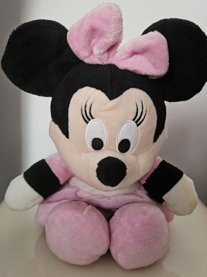 Minnie Mouse Disney plush 40 cm like new, pink dress