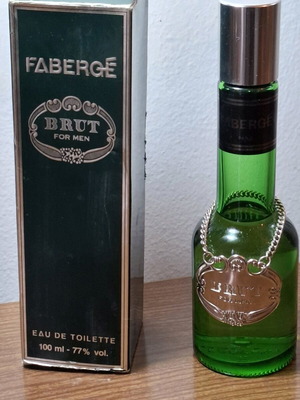 Faberge Brut Eau de Toilette 100ml used vintage men's fragrance