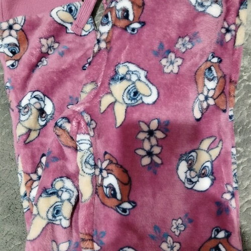 Warm pajamas used 134 cm, colorful top with pants