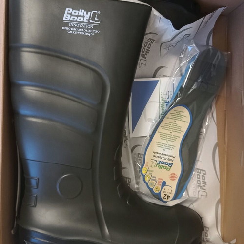 Polly Boot polyurethane knee-high work boots unisex