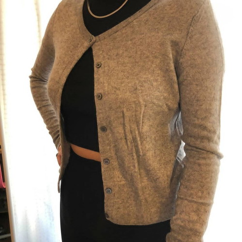 H&M cardigan grey used, size M