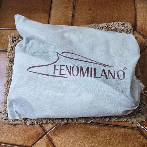 Fenomilano men's sneakers white size 43 like new
