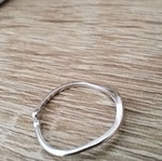 925 silver chevalier ring, adjustable size