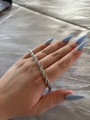 Men's hand chain silver like new
