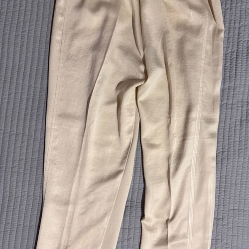 Blugirl pants used, beige, straight fit, Italian size 40