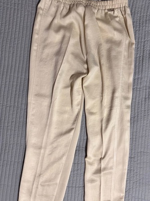 Blugirl pants used, beige, straight fit, Italian size 40