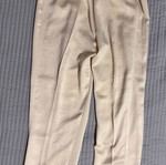 Blugirl pants used, beige, straight fit, Italian size 40