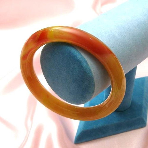 Sardonyx mineral bracelet new, diameter 7-8 cm