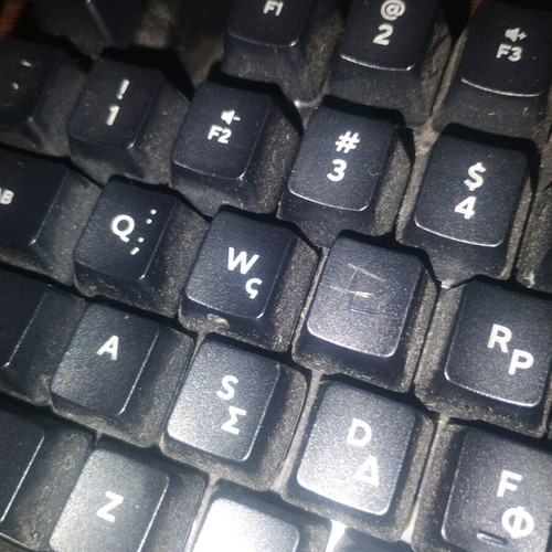 GXTrust keyboard used with lighting and one button issue