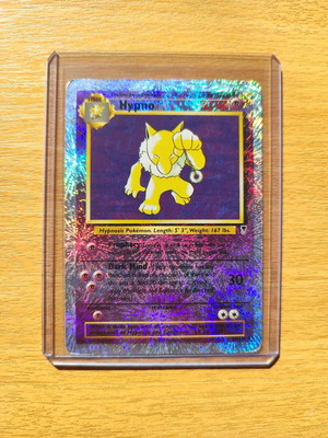 Hypno Reverse Holo #25 Legendary card used, vintage