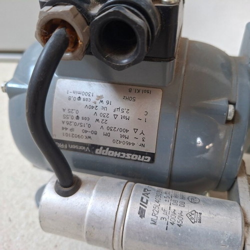 Groschopp DM 80-40 Electric Motor 22W 1300 RPM New