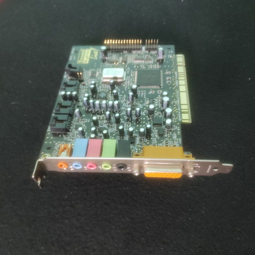 Creative Sound Blaster Live! Platinum 5.1 sound card, full retro package