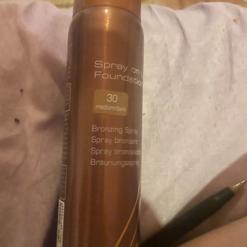 Spray On Leg Arteco N 30 waterproof makeup, new